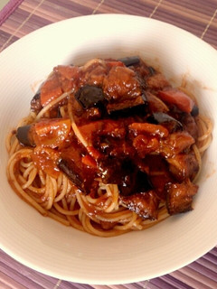 揚げナスのトマトソースパスタ~ノルマ-レシピのメイン写真