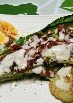 焼きシーザーサラダ-レシピのメイン写真