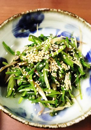 三つ葉の胡麻和え-レシピのメイン写真