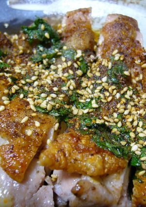 鶏肉の香味焼き ～パリパリ＆ジューシー～-レシピのメイン写真