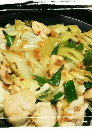 鶏胸肉のゆず胡椒炒め-レシピのメイン写真