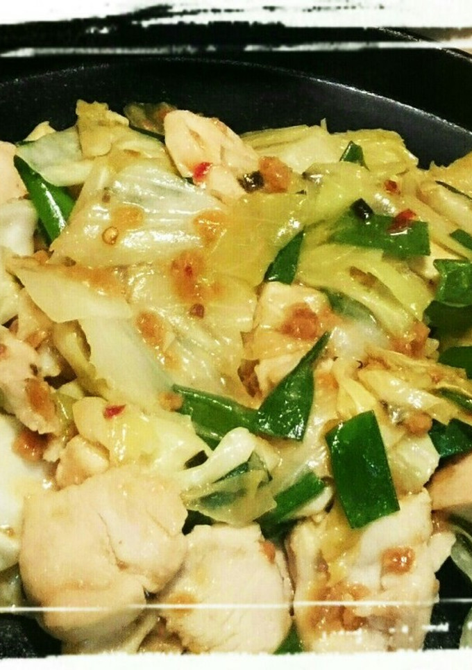 鶏胸肉のゆず胡椒炒め-レシピのメイン写真