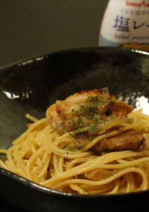 サッパリ♪塩レモン焼豚パスタ-レシピのメイン写真