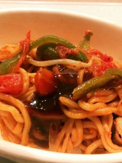 トマトのパスタ風焼きそば-焼そパスタ-レシピのメイン写真