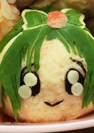 プリキュア キュアミントのキャラ弁-レシピのメイン写真