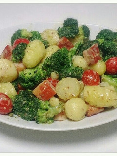 新じゃがのゴロッとおかず温野菜サラダ-レシピのメイン写真