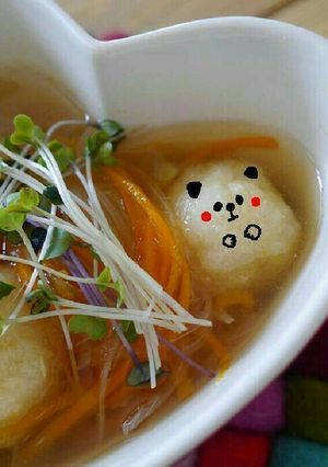生おから餅deすまし汁-レシピのメイン写真