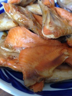 簡単!鮭のアラの甘辛煮-レシピのメイン写真