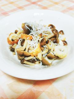 簡単!しらすとしめじ和え-レシピのメイン写真