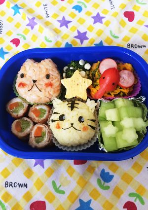 春の遠足♪（トラ編）-レシピのメイン写真