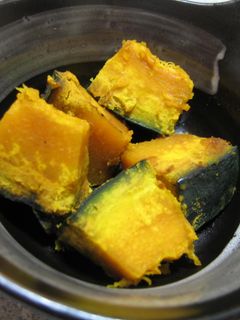 ル・クルーゼで☆かぼちゃの煮物-レシピのメイン写真