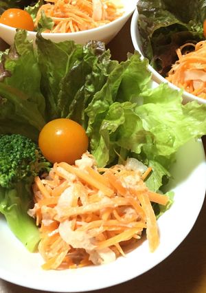 キャロットラペ（と、言うらしい）油なし。-レシピのメイン写真