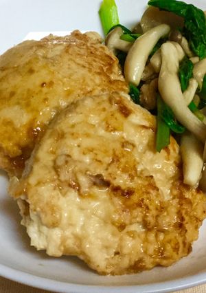 節約！鶏胸肉のむっちりバーグ-レシピのメイン写真