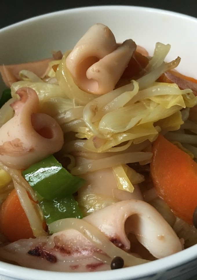 イカと野菜の生姜炒め煮♪-レシピのメイン写真