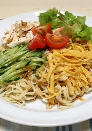 麺から手作り冷やし中華-レシピのメイン写真