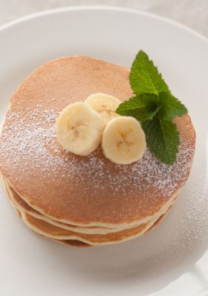 混ぜるだけ5分！バナナのパンケーキ-レシピのメイン写真