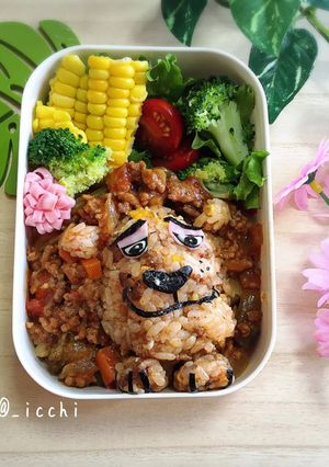 ズートピアキャラ弁！ライオンハート市長-レシピのメイン写真