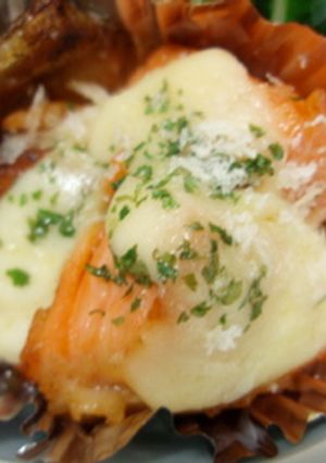 お弁当用☆シャケの味噌チーズオーブン焼き-レシピのメイン写真