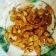 鶏皮の甘辛パリパリ焼き