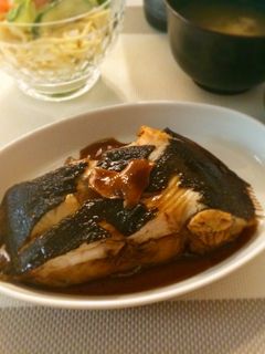 あっという間!カレイの煮付け-レシピのメイン写真
