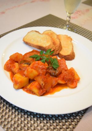 簡単☆さばのトマト煮込み-レシピのメイン写真