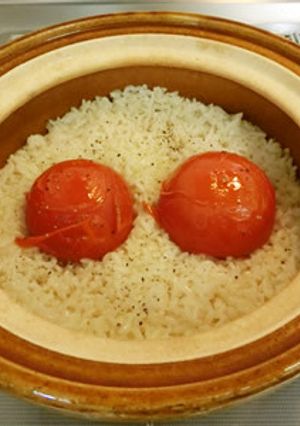 まるごとトマトごはん-レシピのメイン写真