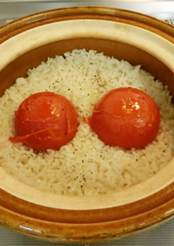 まるごとトマトごはん-レシピのメイン写真