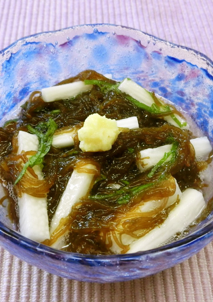 もずくと長芋の酢の物-レシピのメイン写真