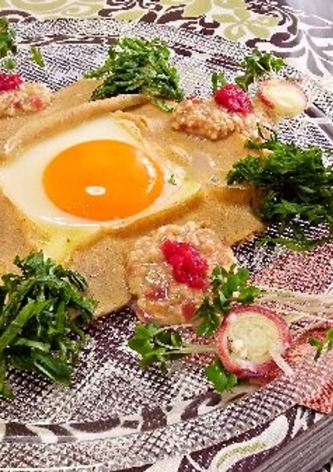 初夏の朝の爽やか梅ガレット-レシピのメイン写真