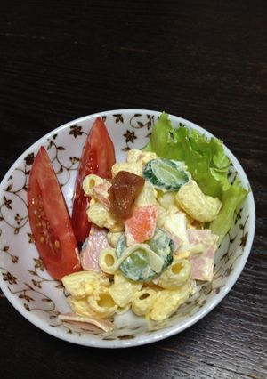 子供も喜ぶうめ〜♪マカロニサラダ-レシピのメイン写真