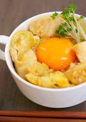 究極の親子丼！コンビニ☆サラダチキン-レシピのメイン写真