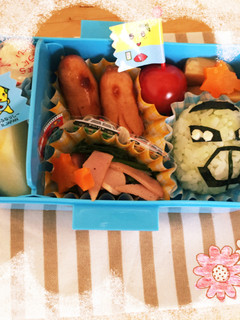 新幹線つばさ 年少さんお弁当-レシピのメイン写真