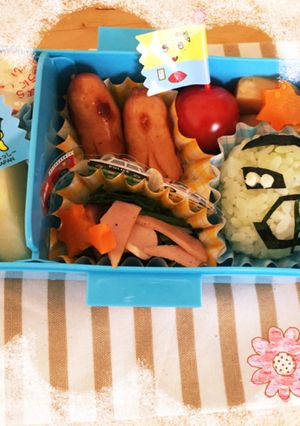 新幹線つばさ 年少さんお弁当-レシピのメイン写真