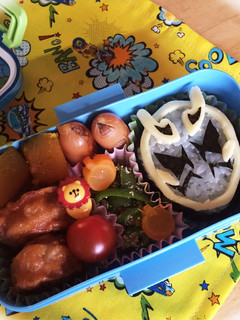 \*仮面ライダースペクターお弁当*/-レシピのメイン写真