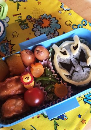 \*仮面ライダースペクターお弁当*/-レシピのメイン写真