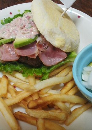 子供も大人も大満足☆梅バーガー！-レシピのメイン写真