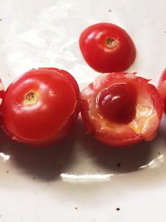お弁当にぴったり!ミニトマトのチーズ焼き-レシピのメイン写真