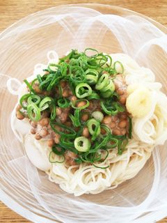 ☆簡単!納豆のぶっかけそうめん☆-レシピのメイン写真