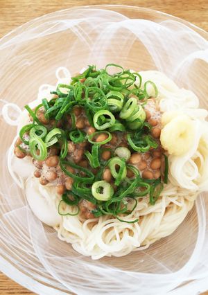 ☆簡単!納豆のぶっかけそうめん☆-レシピのメイン写真