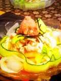 ＊薬味おろし梅で＊豚しゃぶの冷やしうどん