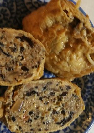鳥挽き肉とヒジキの巾着☆お弁当にも-レシピのメイン写真