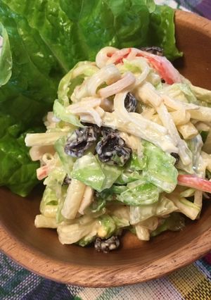 レーズンとサラダチキンのマカロニサラダ-レシピのメイン写真