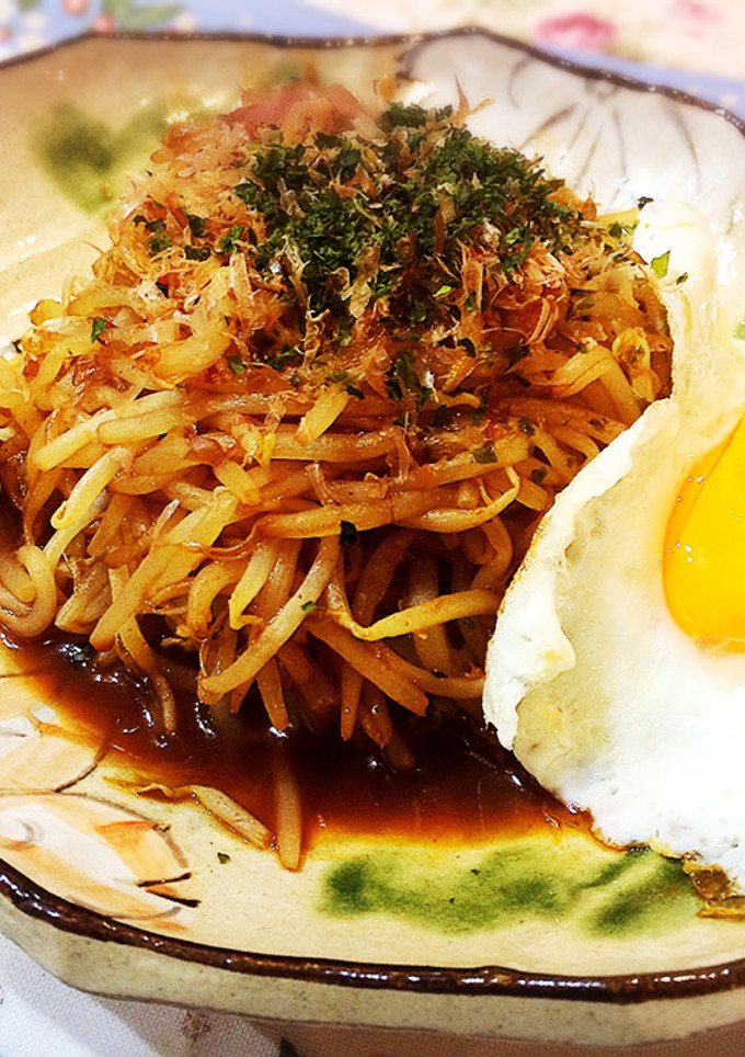 節約＆ダイエット 伝説のもやし焼きそば-レシピのメイン写真