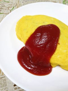 【定番】昔ながらのケチャップオムライス♪-レシピのメイン写真