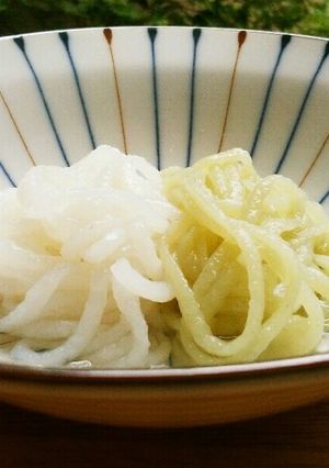 犬ご飯　魚そうめん-レシピのメイン写真