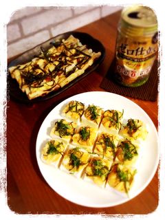 ハンペン&ちくわの明太マヨチーズ焼き♡-レシピのメイン写真