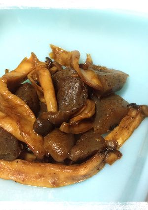 簡単ヘルシーおかず♪きのこんにゃく-レシピのメイン写真
