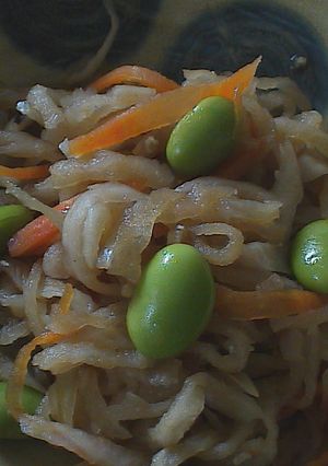 ゴマ油が香る～切干大根の炒め煮-レシピのメイン写真