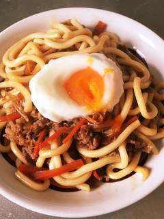 牛丼de焼きうどん-レシピのメイン写真
