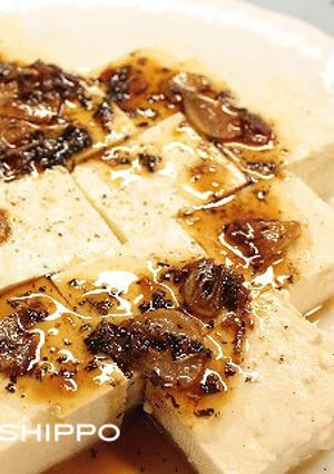 冷や奴のホットにんにくソース-レシピのメイン写真